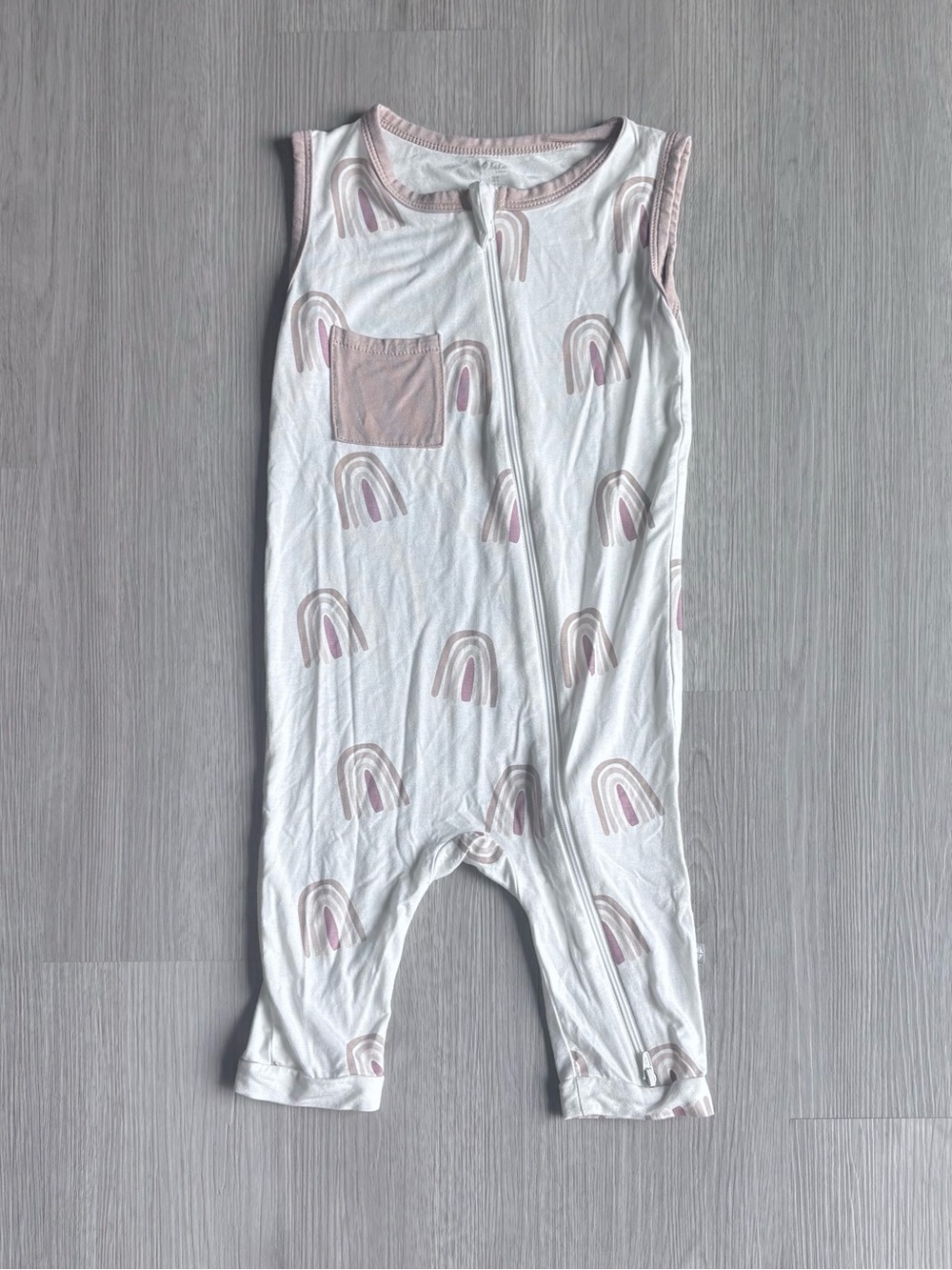 Kyte Baby Sunset Rainbow Romper